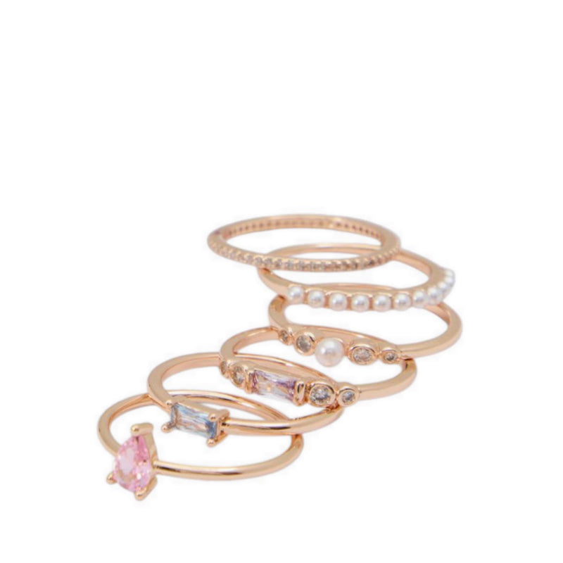 Elea Rings - Pastel Multi