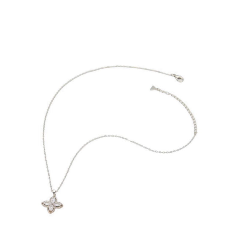 Eleannor Necklaces - Silver/Clear Multi