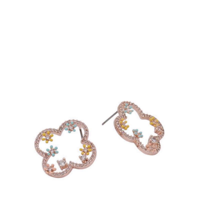Adelinne Earrings - Rose Gold