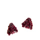 LUCCYYMINI EARRINGS - BORDO