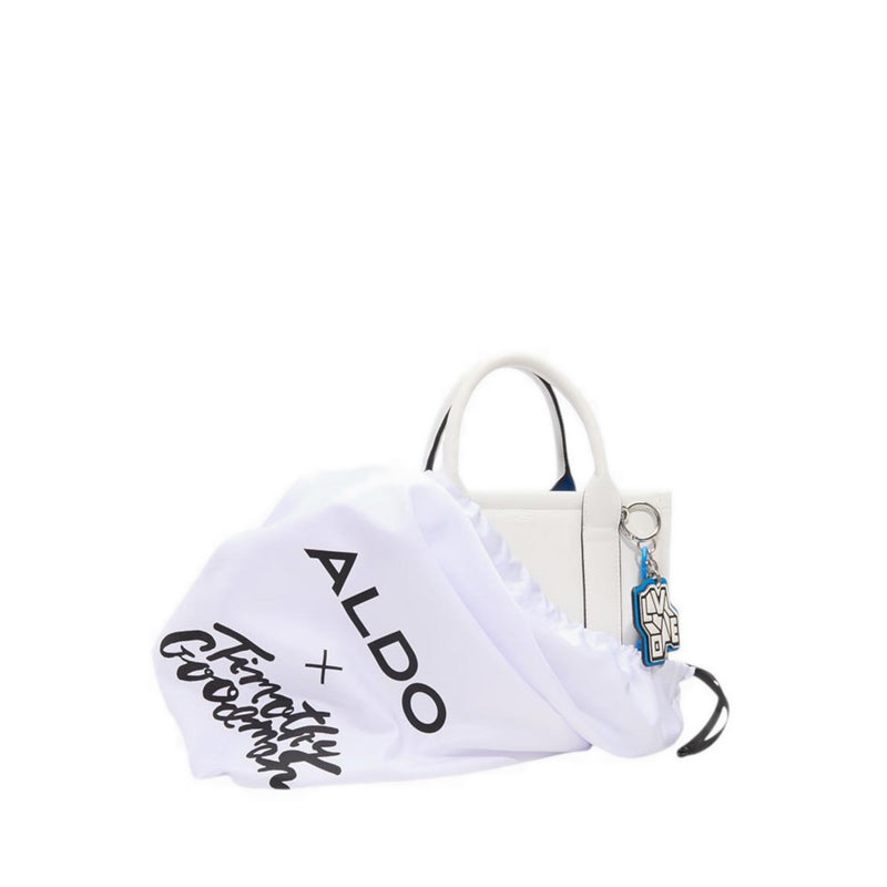 ALDO x Artist Series TGOODMAN04 SATCHEL - WHITE