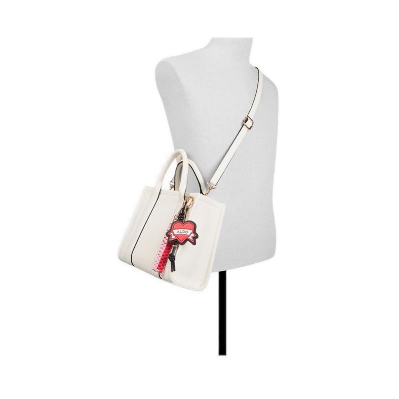 ALDO x Artist Series WHATISADAM04 SATCHEL - WHITE