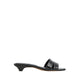 SCARLETTA HEELED SANDALS - BLACK