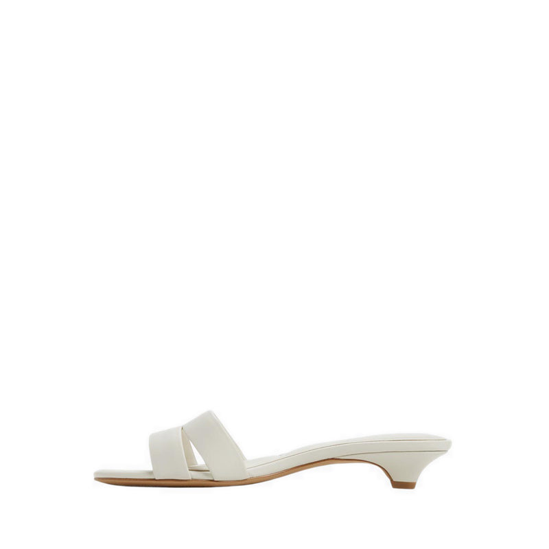 ALDO SCARLETTA HEELED SANDALS - WHITE/BONE