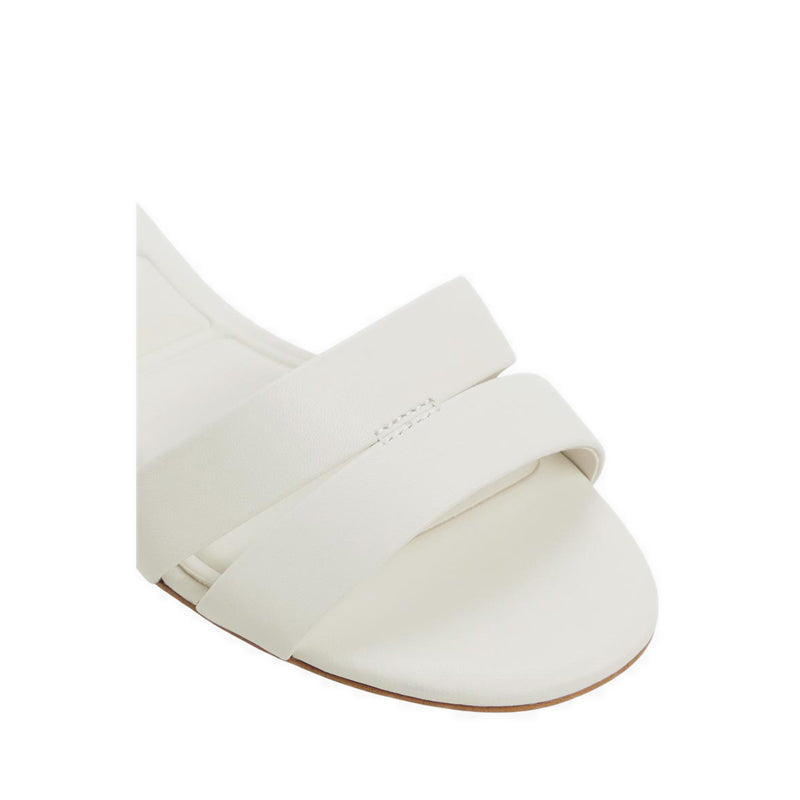 ALDO SCARLETTA HEELED SANDALS - WHITE/BONE