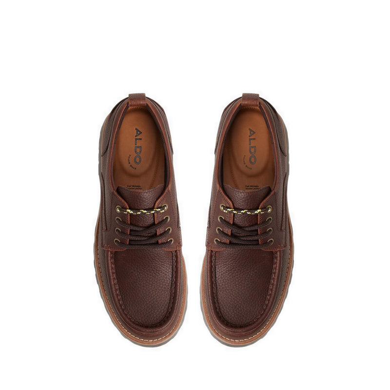 ALDO BASTIAN LACE UPS - DARK BROWN