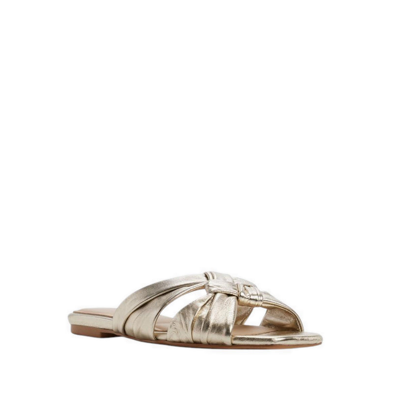 ALDO HENRIELLE-IN FLAT SANDALS - CHAMPAGNE