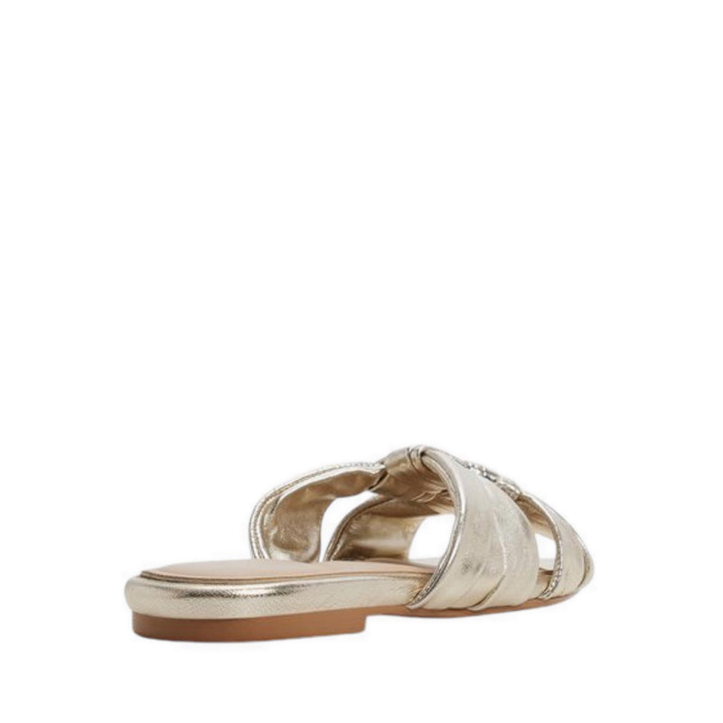 ALDO HENRIELLE-IN FLAT SANDALS - CHAMPAGNE