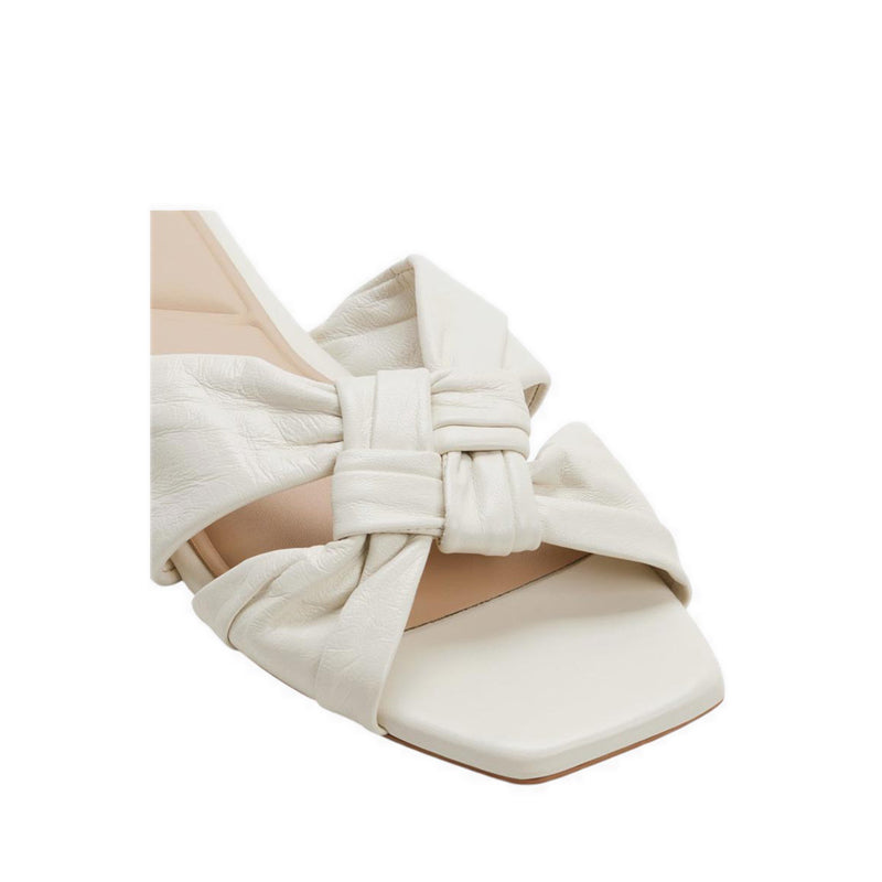 ALDO HENRIELLE-IN FLAT SANDALS - WHITE/BONE