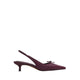 AZIZZA HEELED SHOES - BORDO