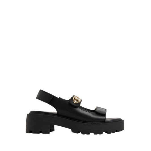 Drirani Wedge Sandals - Black