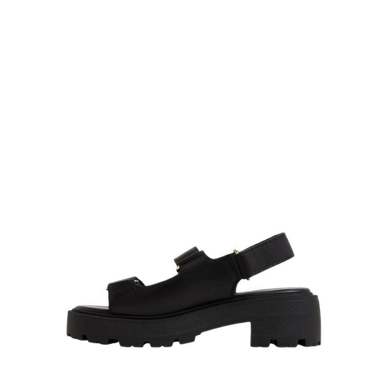 Drirani Wedge Sandals - Black
