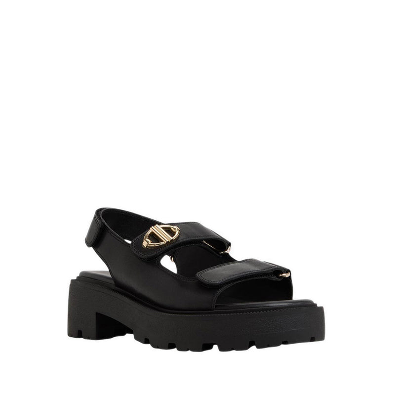 Drirani Wedge Sandals - Black