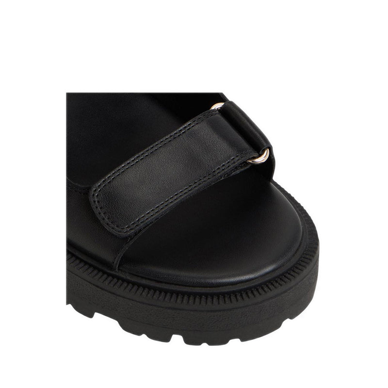 Drirani Wedge Sandals - Black
