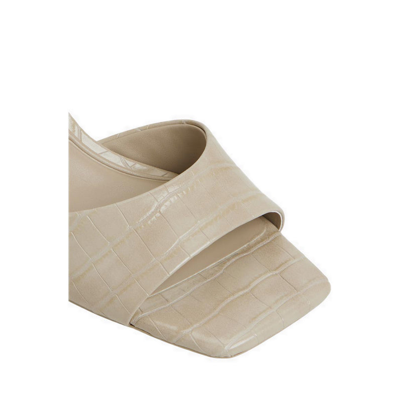 ALDO ENCHANTING HEELED SANDALS - OTHER GREEN