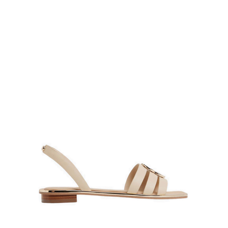 Francos Flat Sandals - Light Beige