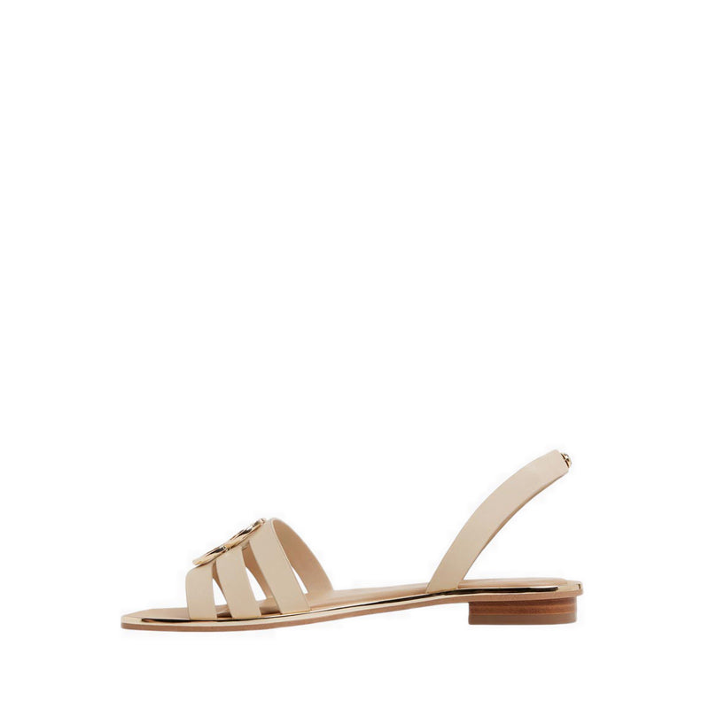 Francos Flat Sandals - Light Beige