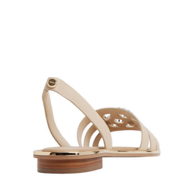 Francos Flat Sandals - Light Beige