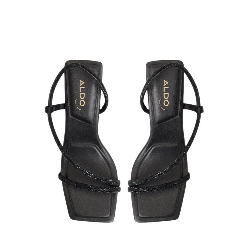 ALDO CASTLEGATE HEELED SANDALS - OTHER BLACK
