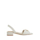 JAZMINA HEELED SANDALS - WHITE/BONE