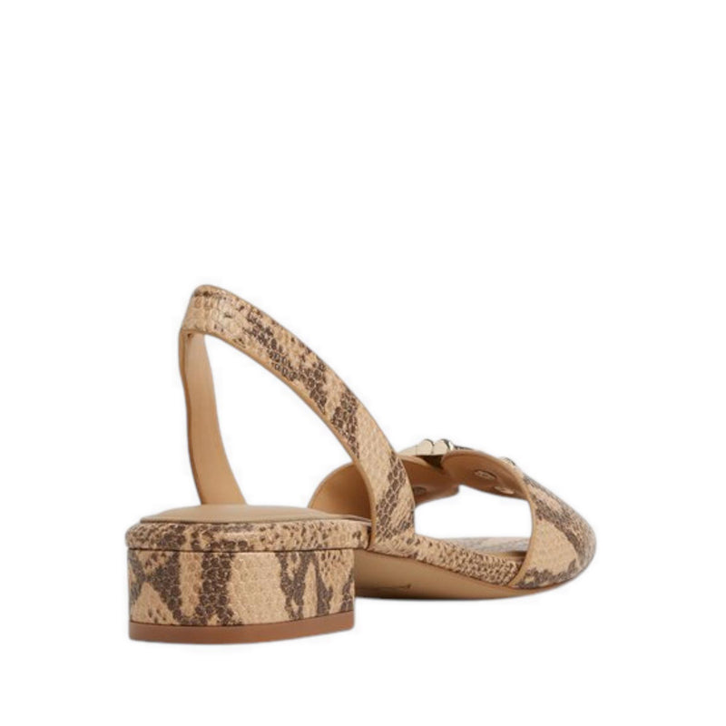 ALDO JAZMINA HEELED SANDALS - TAN MULTI