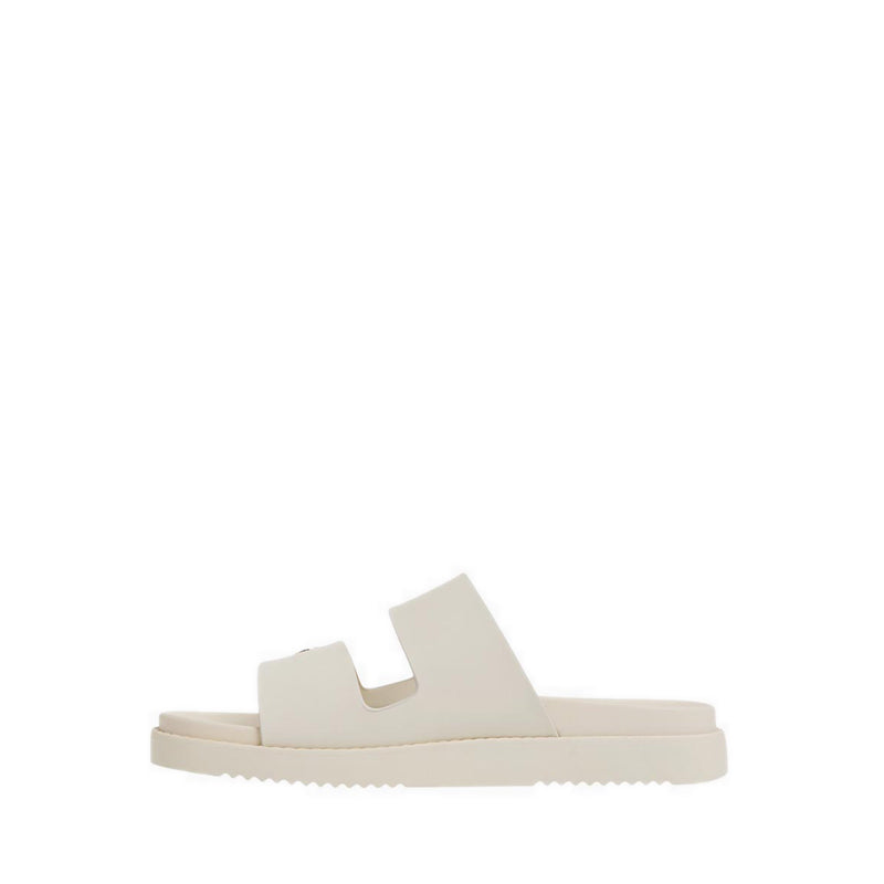 Delainey Footbed Sandals - White/Bone
