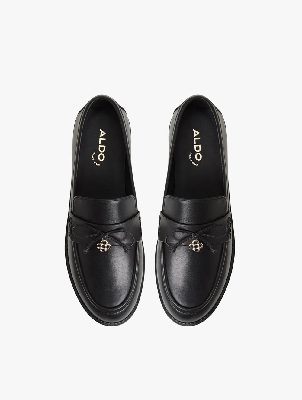 ALDO GWAJAR LOAFERS - BLACK