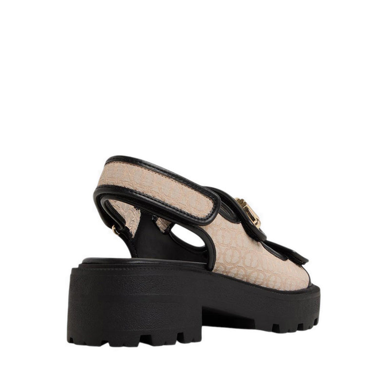 ALDO DRIRANA WEDGE SANDALS - CREAM