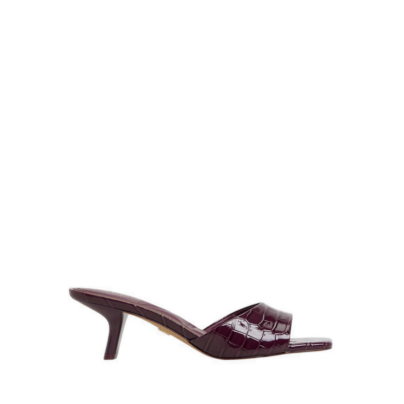 ALDO ENCHANTING HEELED SANDALS - BORDO