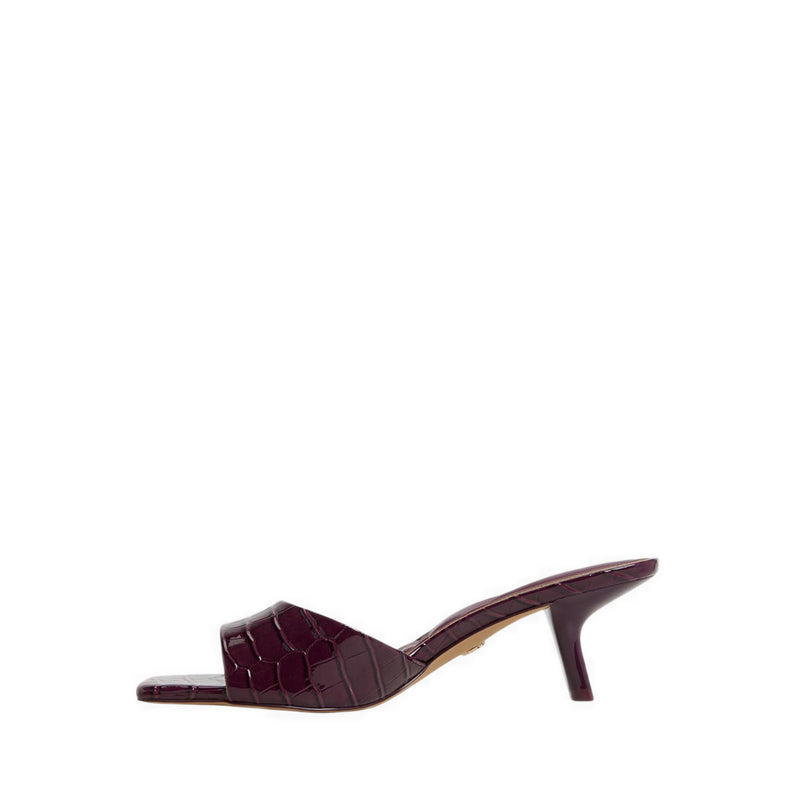 ALDO ENCHANTING HEELED SANDALS - BORDO