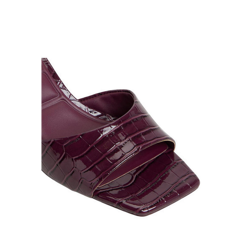 ALDO ENCHANTING HEELED SANDALS - BORDO