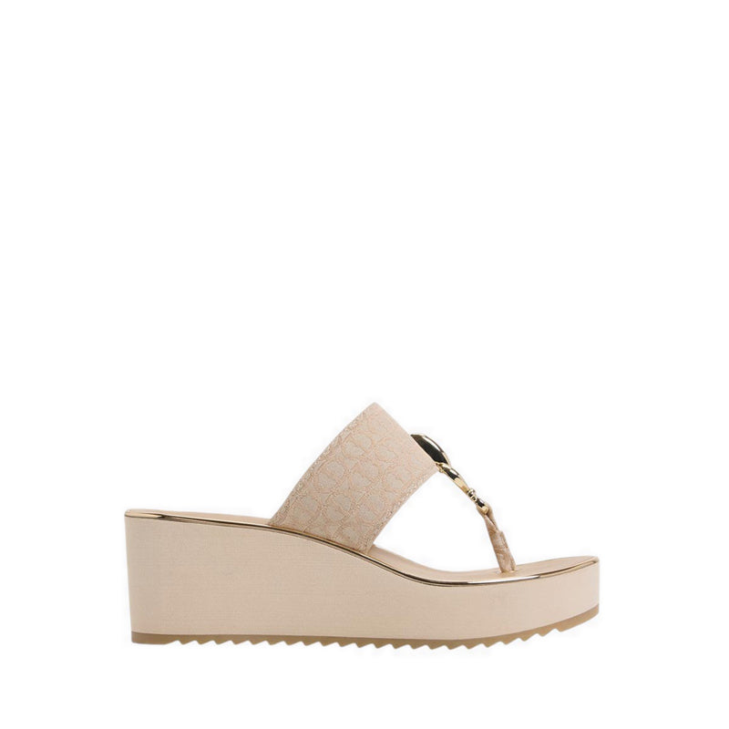 ALDO PENELOPY BEACH SANDALS - CREAM
