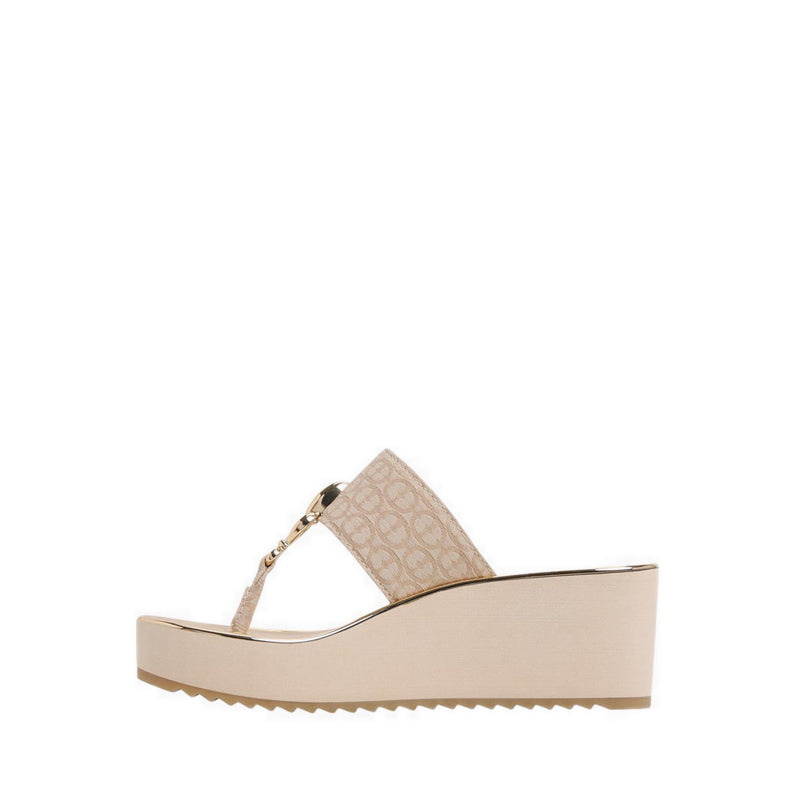 ALDO PENELOPY BEACH SANDALS - CREAM