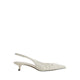 MYSTIA HEELED SHOES - WHITE/BONE