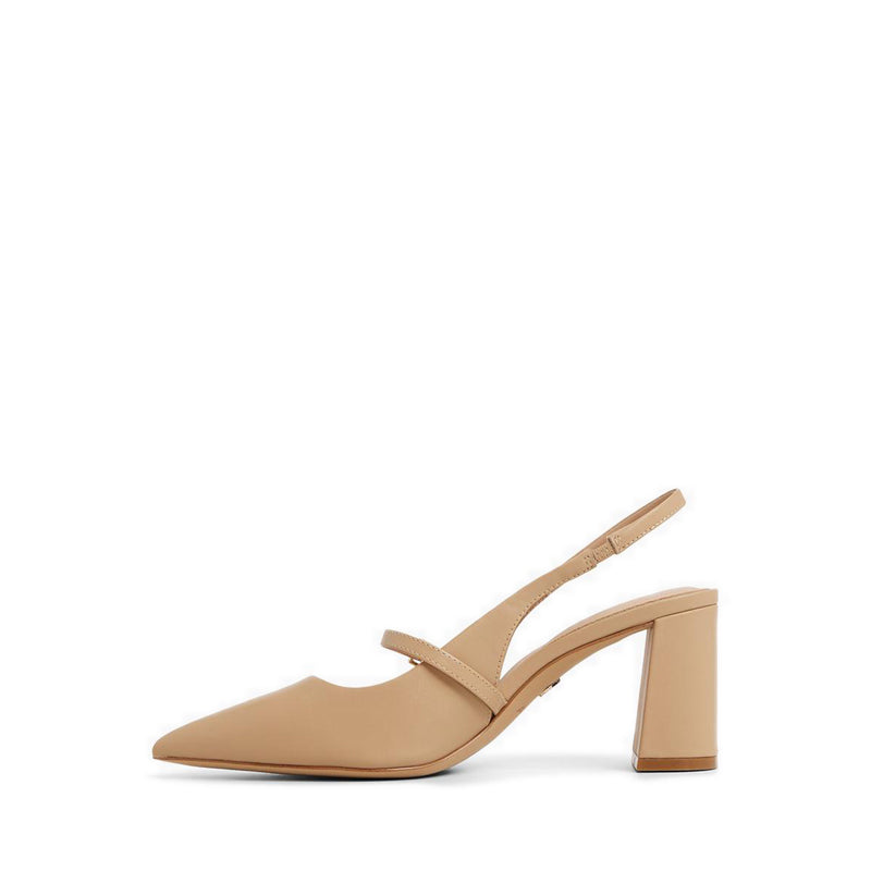 VESTIAN HEELED SHOES - BEIGE