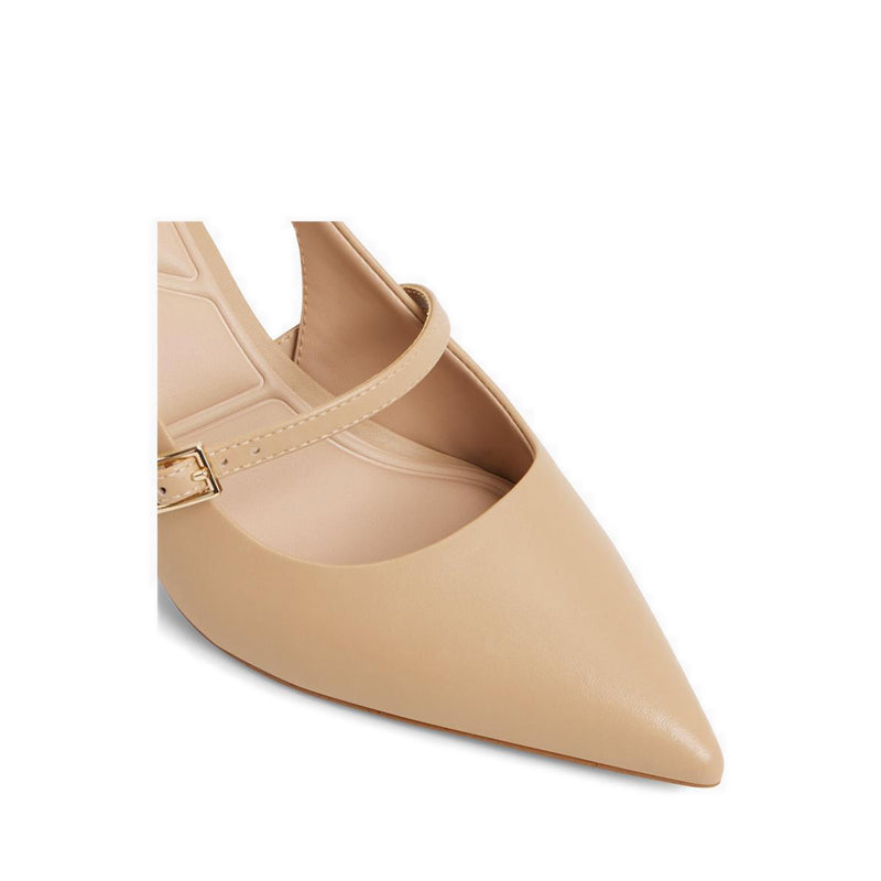 VESTIAN HEELED SHOES - BEIGE