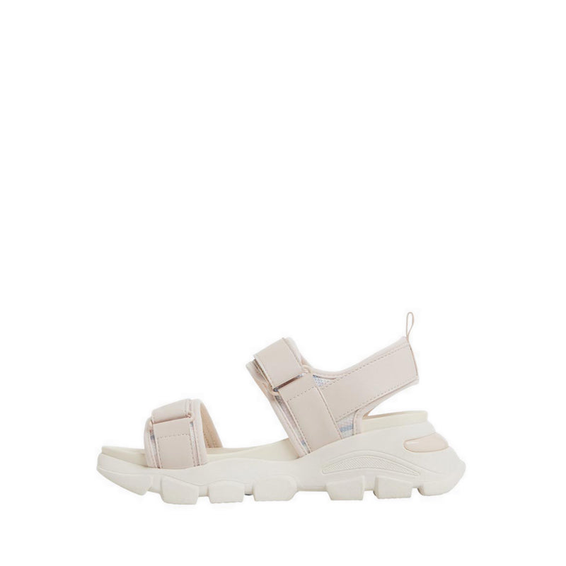 ALDO GODISH WEDGE SANDALS - CREAM MULTI