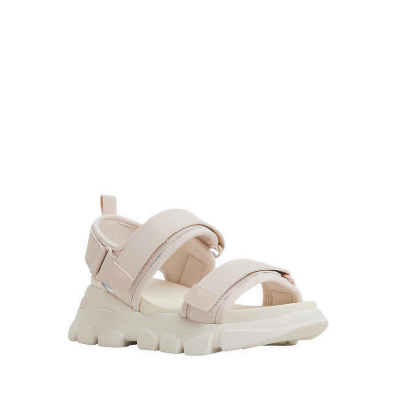 ALDO GODISH WEDGE SANDALS - CREAM MULTI