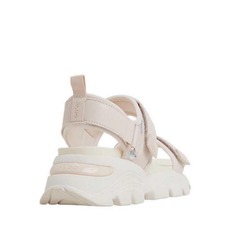 ALDO GODISH WEDGE SANDALS - CREAM MULTI