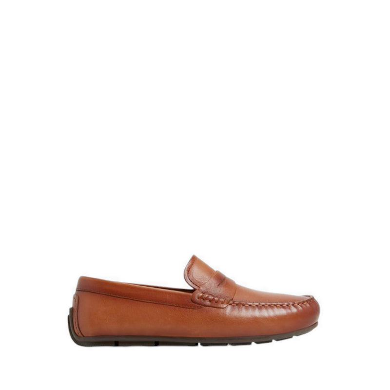 ALDO REMUS LOAFERS - COGNAC