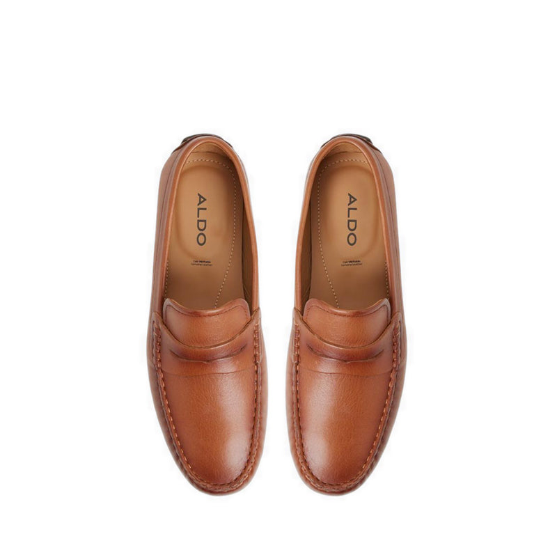 ALDO REMUS LOAFERS - COGNAC