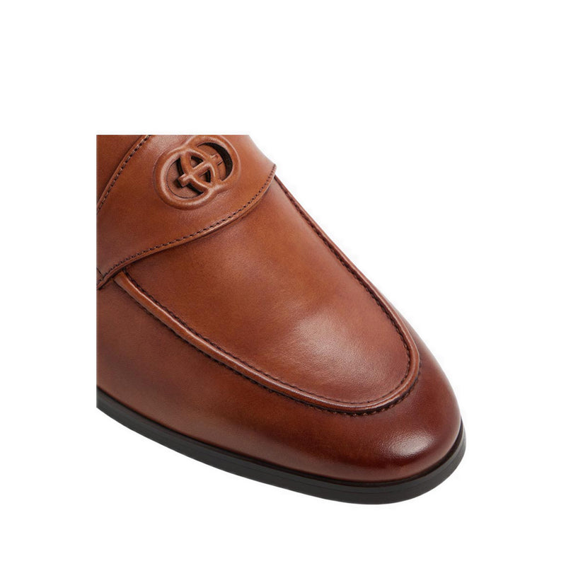ALDO JAROD LOAFERS - COGNAC