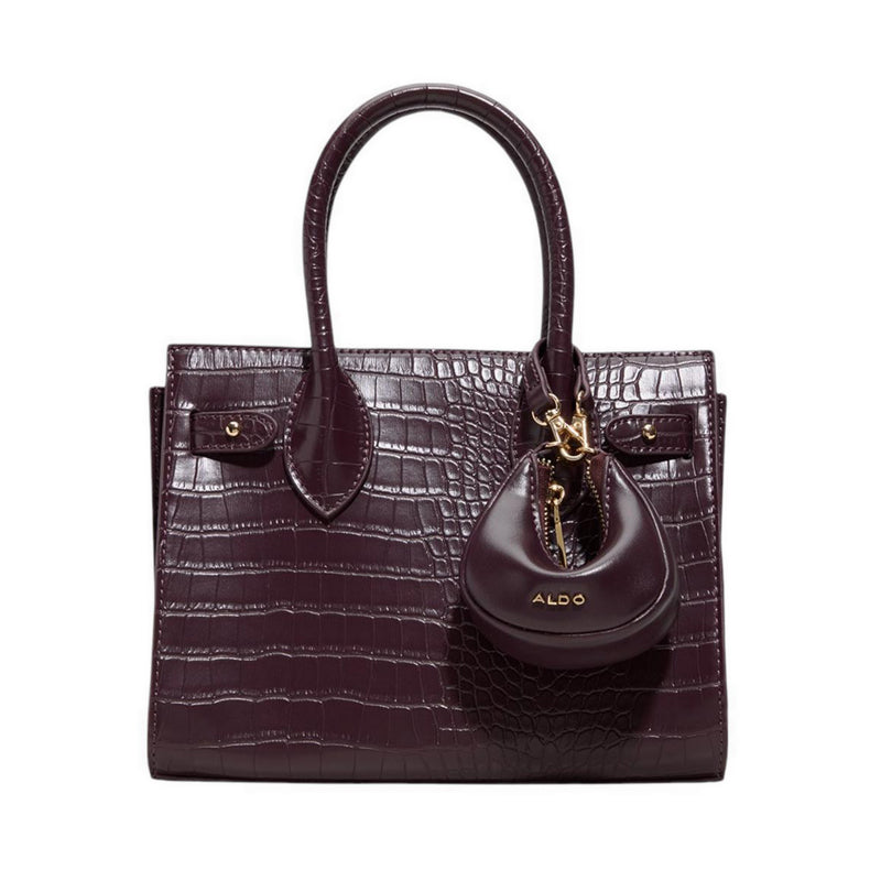 ALDO AURALIE SATCHEL - DARK RED