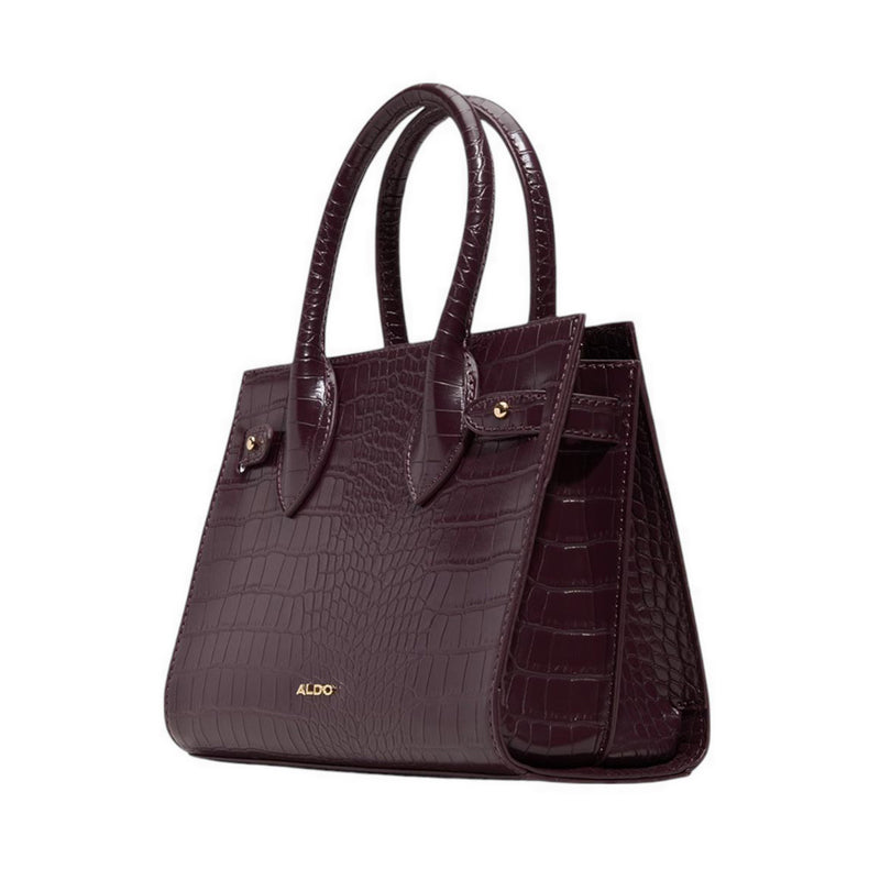 ALDO AURALIE SATCHEL - DARK RED