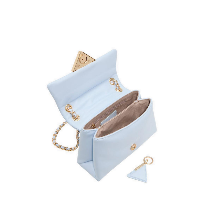 ALDO SOFTPUFF CROSS BODY - LIGHT BLUE