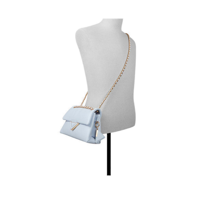 ALDO SOFTPUFF CROSS BODY - LIGHT BLUE