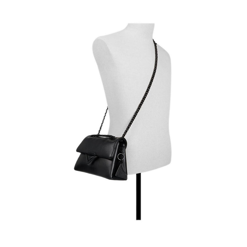 ALDO SOFTPUFF CROSS BODY - BLACK/BLACK