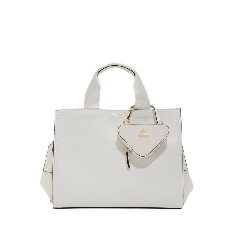 ALDO MTL72BAG SATCHEL - WHITE