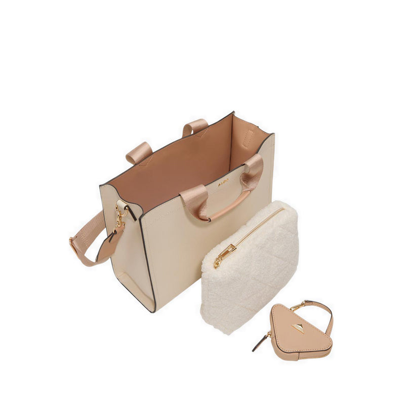 ALDO MTL72BAG SATCHEL - BONE MULTI