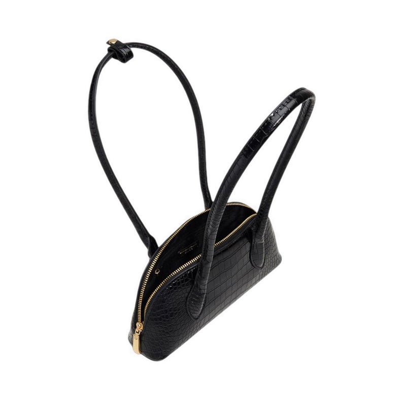 ALDO HEILEY SHOULDER BAG - BLACK